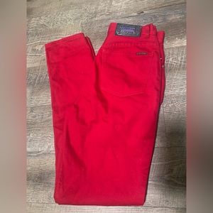 Vintage Red Lawman Jeans